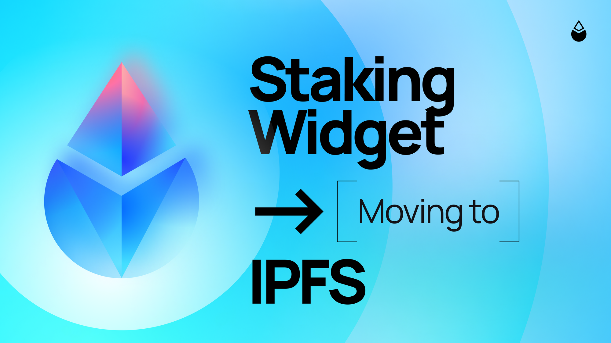 Lido meets IPFS: The Staking Widget Goes Decentralized