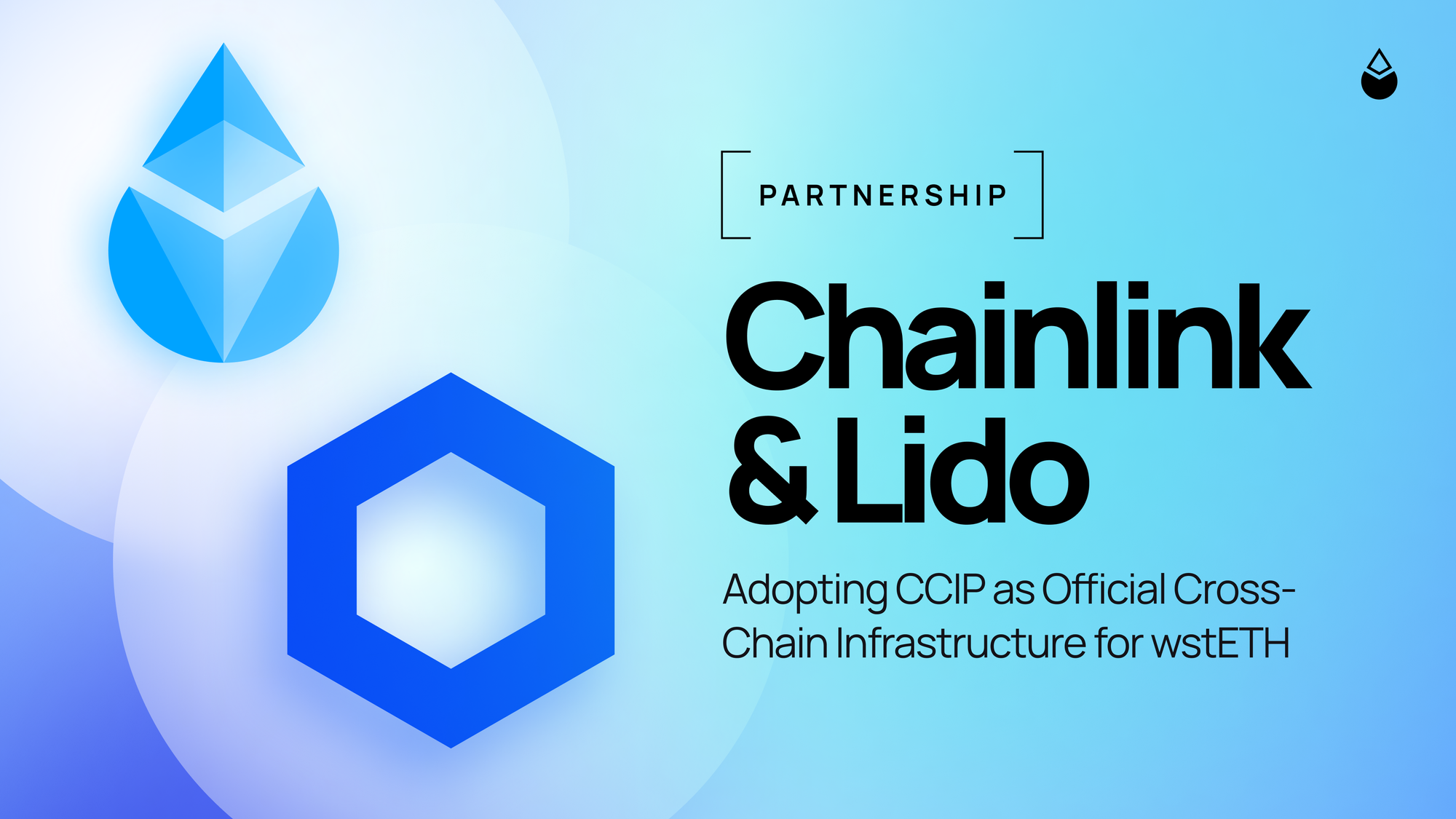 Partnership With Chainlink on Adopting CCIP as Official Cross-Chain Infrastructure For wstETH