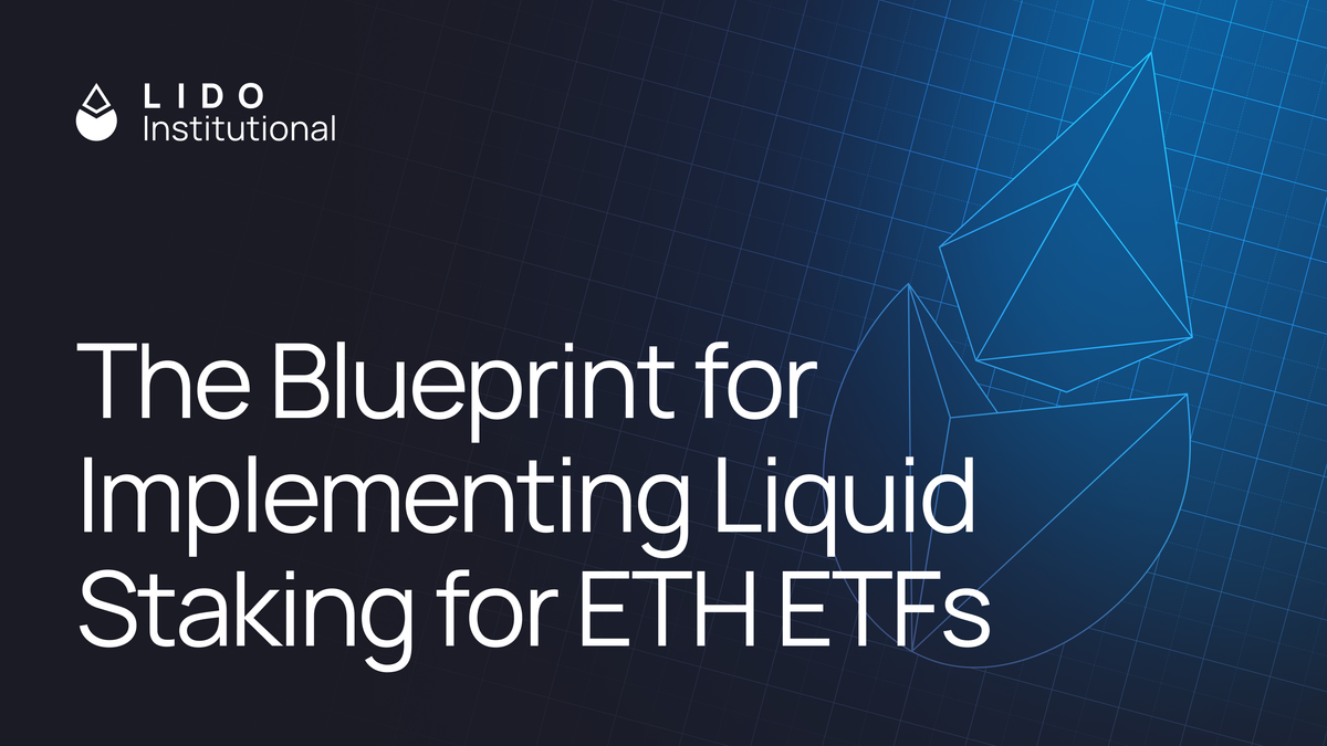The Blueprint for Implementing Liquid Staking for ETH ETFs
