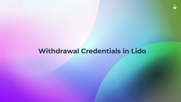 Withdrawal Credentials in Lido