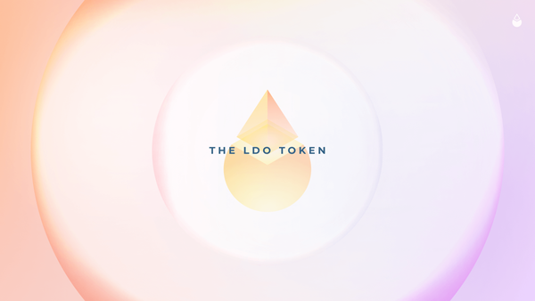Introducing LDO - The Lido DAO Governance Token