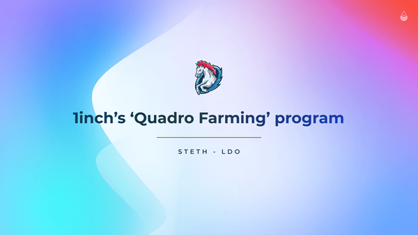 Guide: Using Lido's stETH & LDO on 1inch