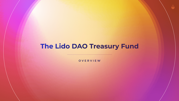 The Lido DAO Treasury Fund