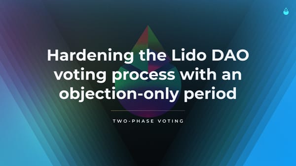 Moving To Two-Phase Voting