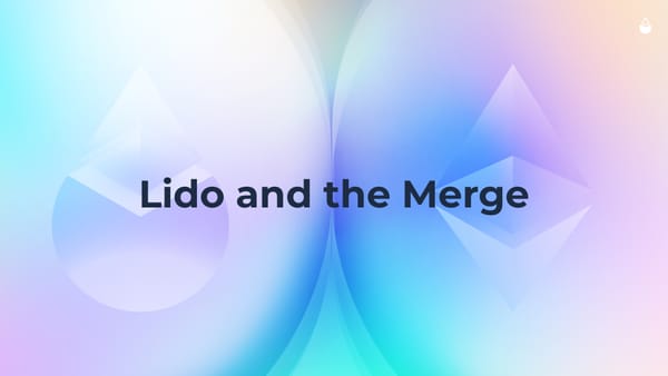 Lido And The Merge