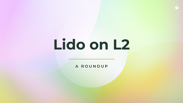 Guide: Using Lido's stETH on L2