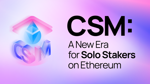 Community Staking Module: A New Era for Solo Stakers on Ethereum