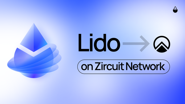 Lido on Zircuit Network
