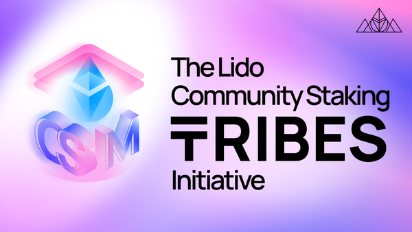 The Lido Community Staking Tribes Initiative