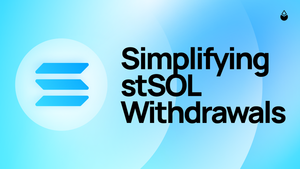 Simplifying stSOL Withdrawals