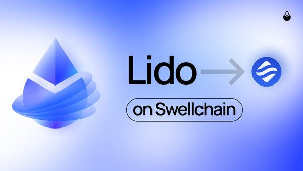 Lido Protocol's wstETH Now Available on Swellchain
