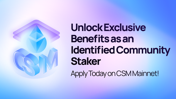 Unlock Exclusive Benefits as an Identified Community Staker