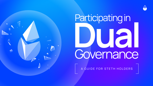 Participating in Dual Governance: A Guide for stETH Holders